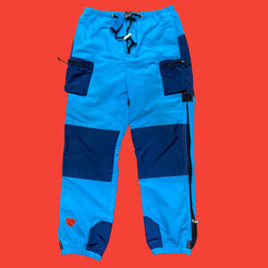 Round Two Avalanche Hiking Cargo Pants Blue Men's Size Medium NWT